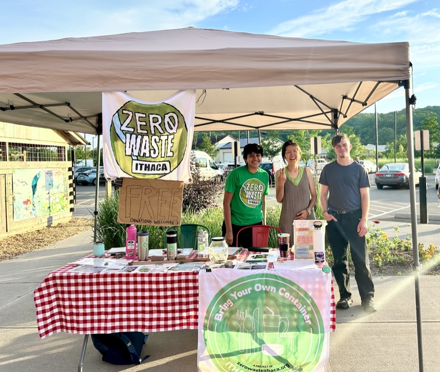 Zero Waste Ithaca outreach event